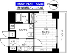 ステージファースト西巣鴨の間取り画像