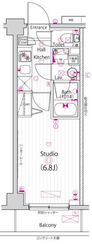 ガーラ行徳グランドステージの間取り画像