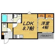 LECOCON四日市Ⅰの間取り画像