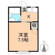 サンハイツみなとの間取り画像
