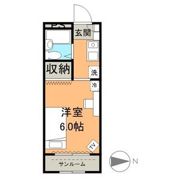 セントラル白山の間取り画像