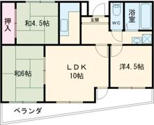 ラブリー姫路手柄山の間取り画像