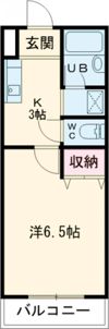 ウエストヒルズの間取り画像