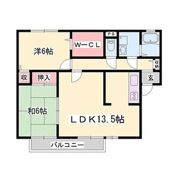 グリーンコートA・Bの間取り画像