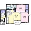 アメニティ－ガ－デンAの間取り画像