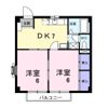 メーゾン植木の間取り画像