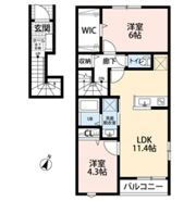 リーブルファイン新柏の間取り画像