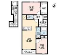 リーブルファイン新柏の間取り画像