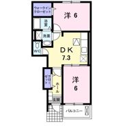 コートフリージアBの間取り画像
