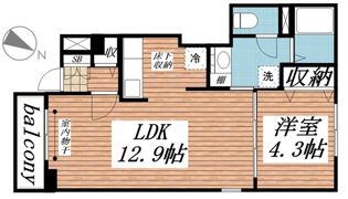 ブルーンの間取り画像