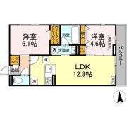 上飯田SS計画 A棟の間取り画像