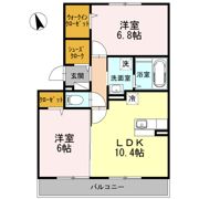 サンティエの間取り画像