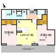 D's 北条1丁目の間取り画像