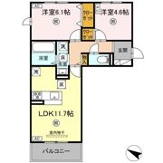 CIEL A棟の間取り画像
