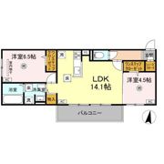 D-ROOM 369の間取り画像