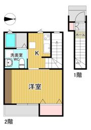 レセナ湊東Ⅲの間取り画像
