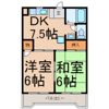 ハイツ 上北台の間取り画像