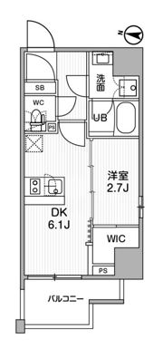 SYFORME木場Ⅱの間取り画像