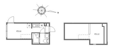 メゾンドパレワンの間取り画像