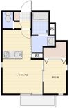 Maison de Hana（メゾン・ド・ハナ)の間取り画像