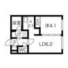 Lichtrare麻生(リヒトラーレ)の間取り画像