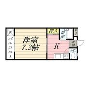 コーポグランデ立花の間取り画像