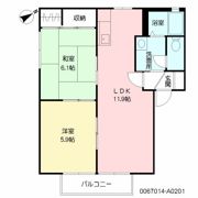 アクィールの間取り画像