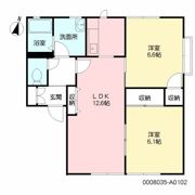 ディアス吉田 A棟の間取り画像