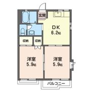 リバ―ヒルズの間取り画像