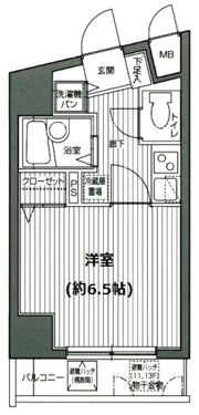 グランド・ガーラ渋谷の間取り画像