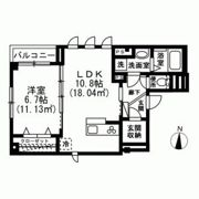 スカイエ橘の間取り画像
