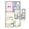 アンフィニ アムールⅠの間取り画像
