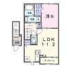 アンフィニ アムールⅠの間取り画像