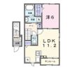 アンフィニ アムールⅠの間取り画像