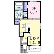 アンフィニ アムールⅡの間取り画像