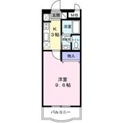 グリーンマンション雅Bの間取り画像