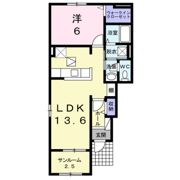 シャルム Aの間取り画像