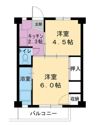 ビレッジハウス陶町1号棟の間取り画像