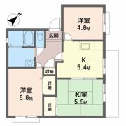 ブランヴェール東助松の間取り画像