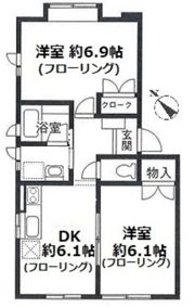 アトリオ千年の間取り画像