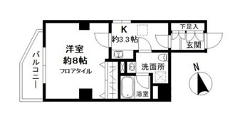 サンアリーナ二子新地Duoの間取り画像