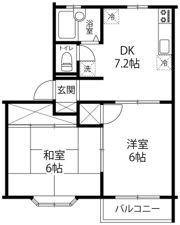 メゾン・ボヌール額乙丸の間取り画像