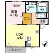 グリュック ハイムの間取り画像