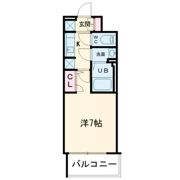 S-RESIDENCE福島玉川Deuxの間取り画像