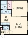 SHERATON旭川駅前の間取り画像