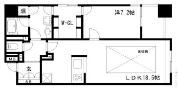 ワコーレ ディ・アルクス元町の間取り画像