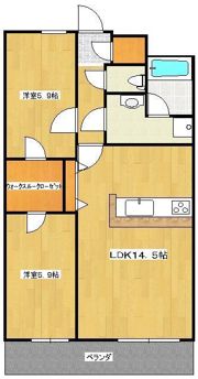 エトワール幸田の間取り画像