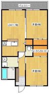 パークサイド嘉島の間取り画像