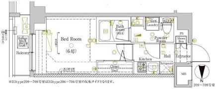 Raffistar川崎大師の間取り画像