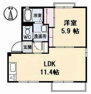 パームヒル A棟の間取り画像